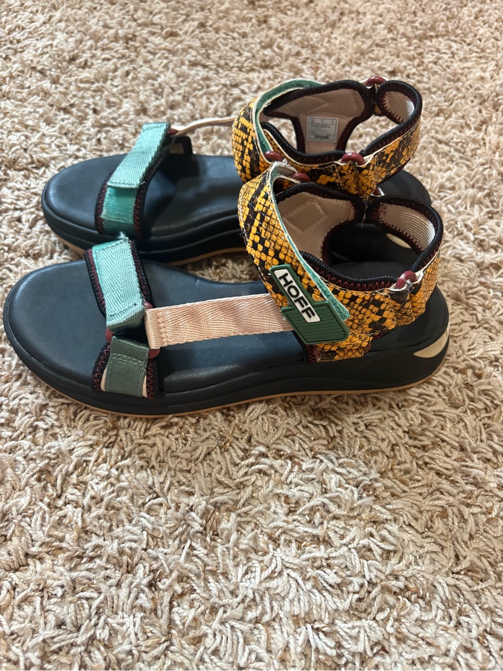 HOFF Palawan Sandals women’s size 7/38